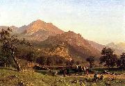 Albert Bierstadt Rocca de Secca oil painting on canvas
